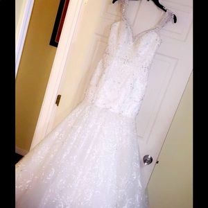Mermaid wedding gown